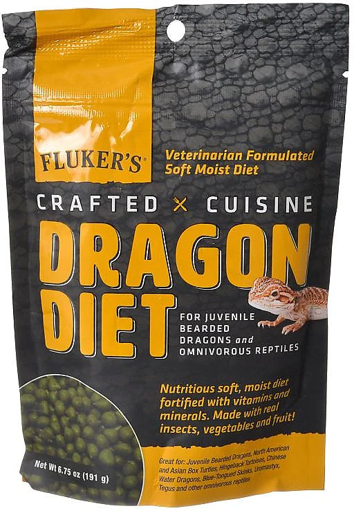 Fluker's Crafted Cuisine Juvenile Bearded Dragon Diet Dry Food