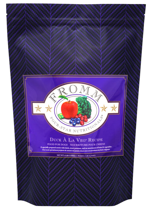 Fromm Four-Star Duck A La Veg Dog