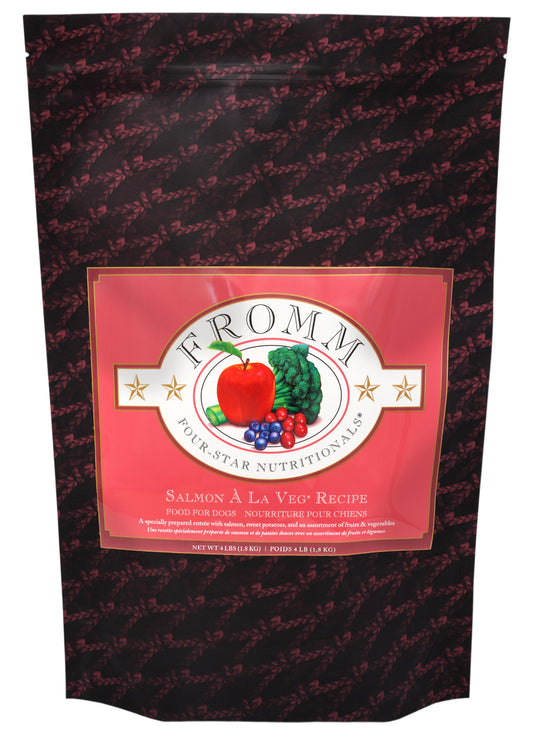 Fromm Four Star Salmon A La Veg Dog