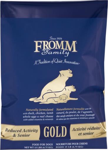 Fromm Gold Reduced Activity & Senior Dog
