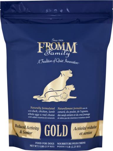 Fromm Gold Reduced Activity & Senior Dog