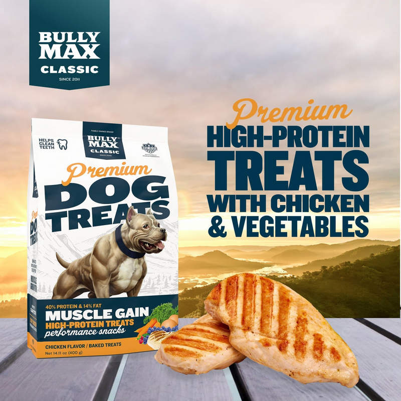 BULLY MAX CLASSIC PREMIUM CHICKEN DOG TREATS