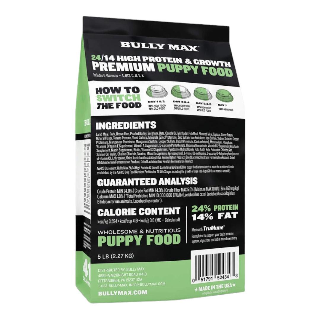 Bully Max 24/14 Lamb Puppy Blend