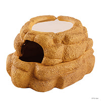 Exo Terra Big Rock Ceramic Cave - With Lid