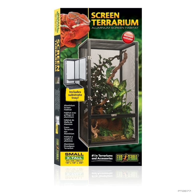 Exo Terra Screen Terrarium - Small X-Tall