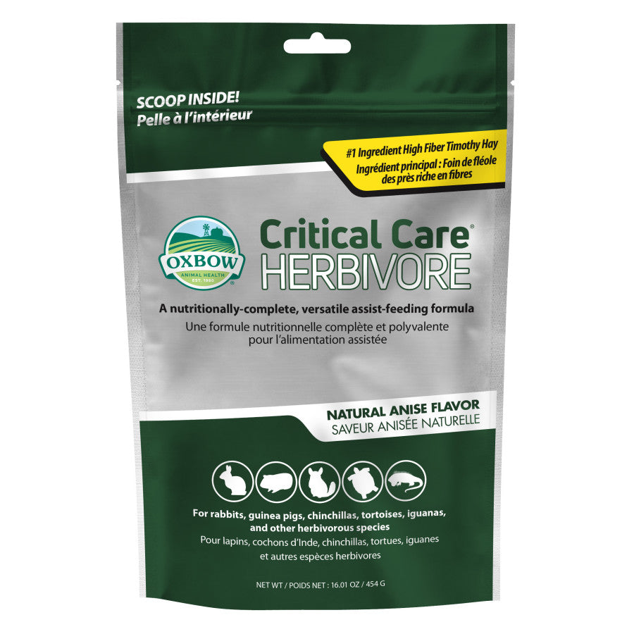 Oxbow Animal Health Critical Care Herbivore Feeding Formula