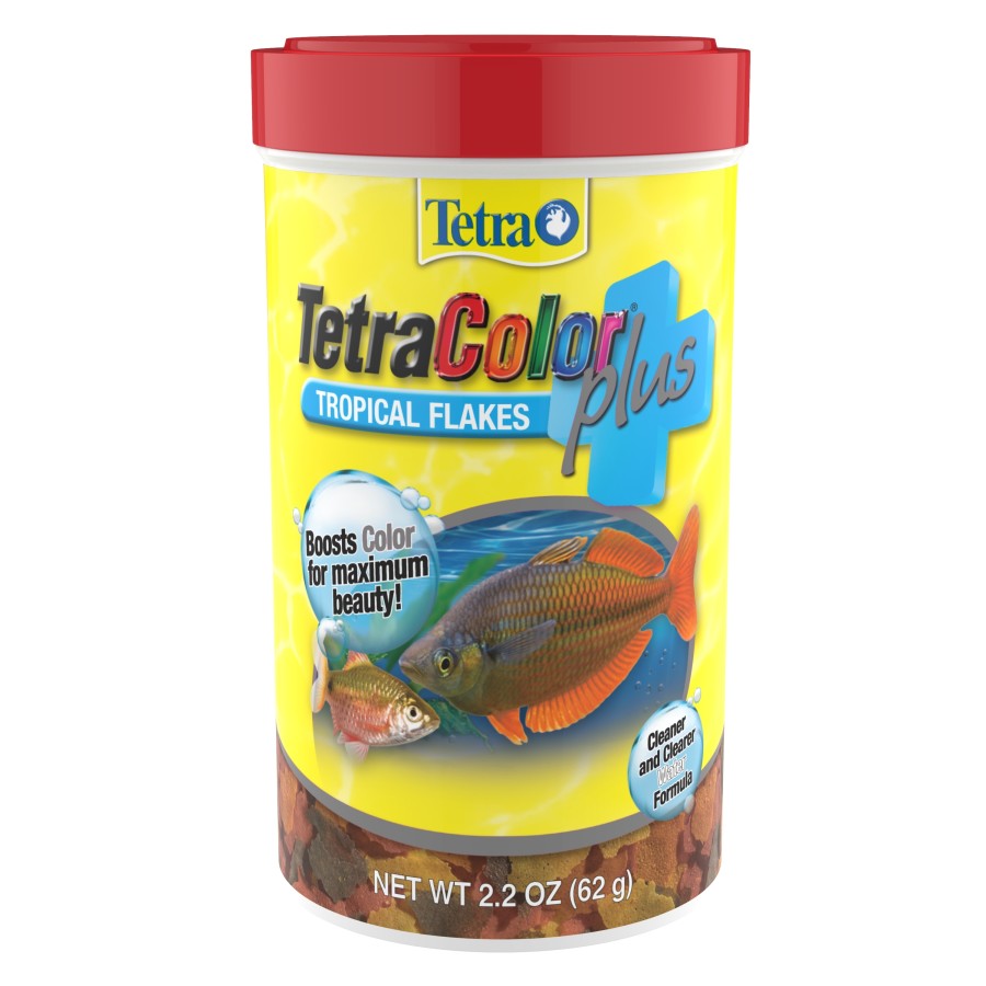 Tetra TetraColor Plus Tropical Flakes Fish Food