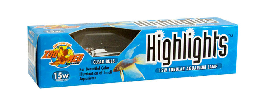 Zoo Med Highlights Incandescent Aquarium Bulb Blue