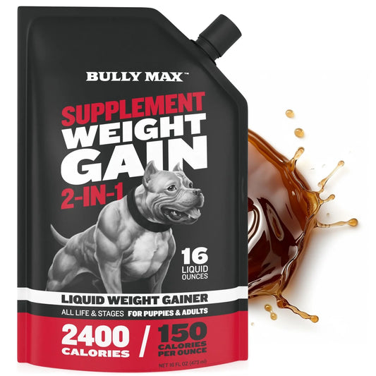 BULLY MAX LIQUID WEIGHT GAIN SUPPLEMENT