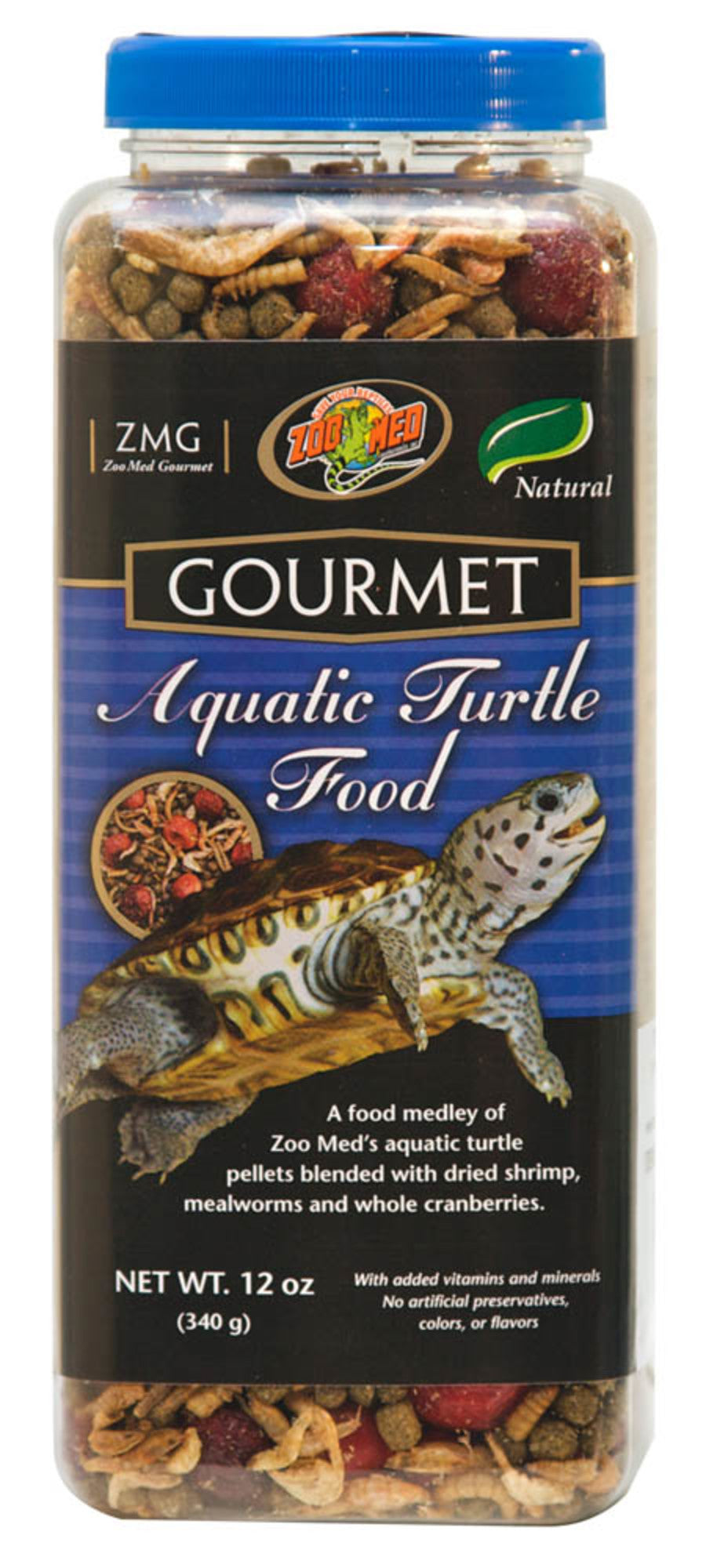 Zoo Med Gourmet Aquatic Turtle Dry Food