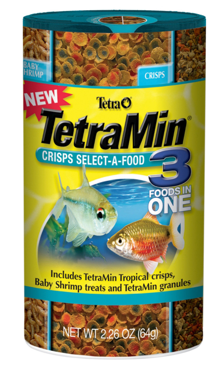 Tetra TetraMin Crisps Select-A-Food Fish Food
