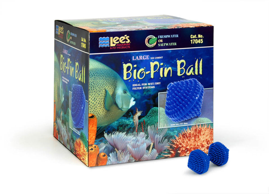 Lee's Aquarium & Pet Products Bio-Pin Ball Filter Media