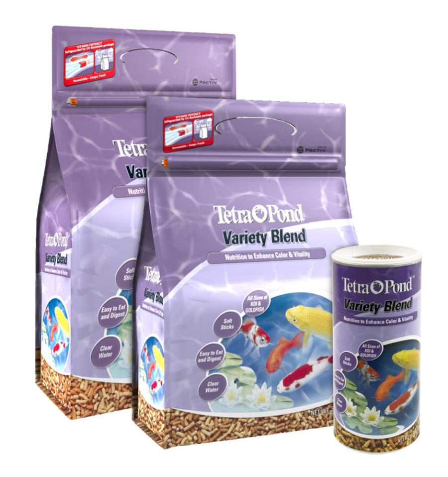 Tetra Color Enhancing Variety Blend Food for Koi