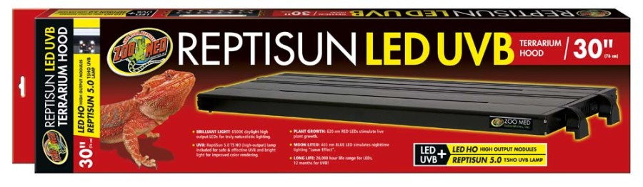 Zoo Med ReptiSun T5 LED UVB Terrarium Hood