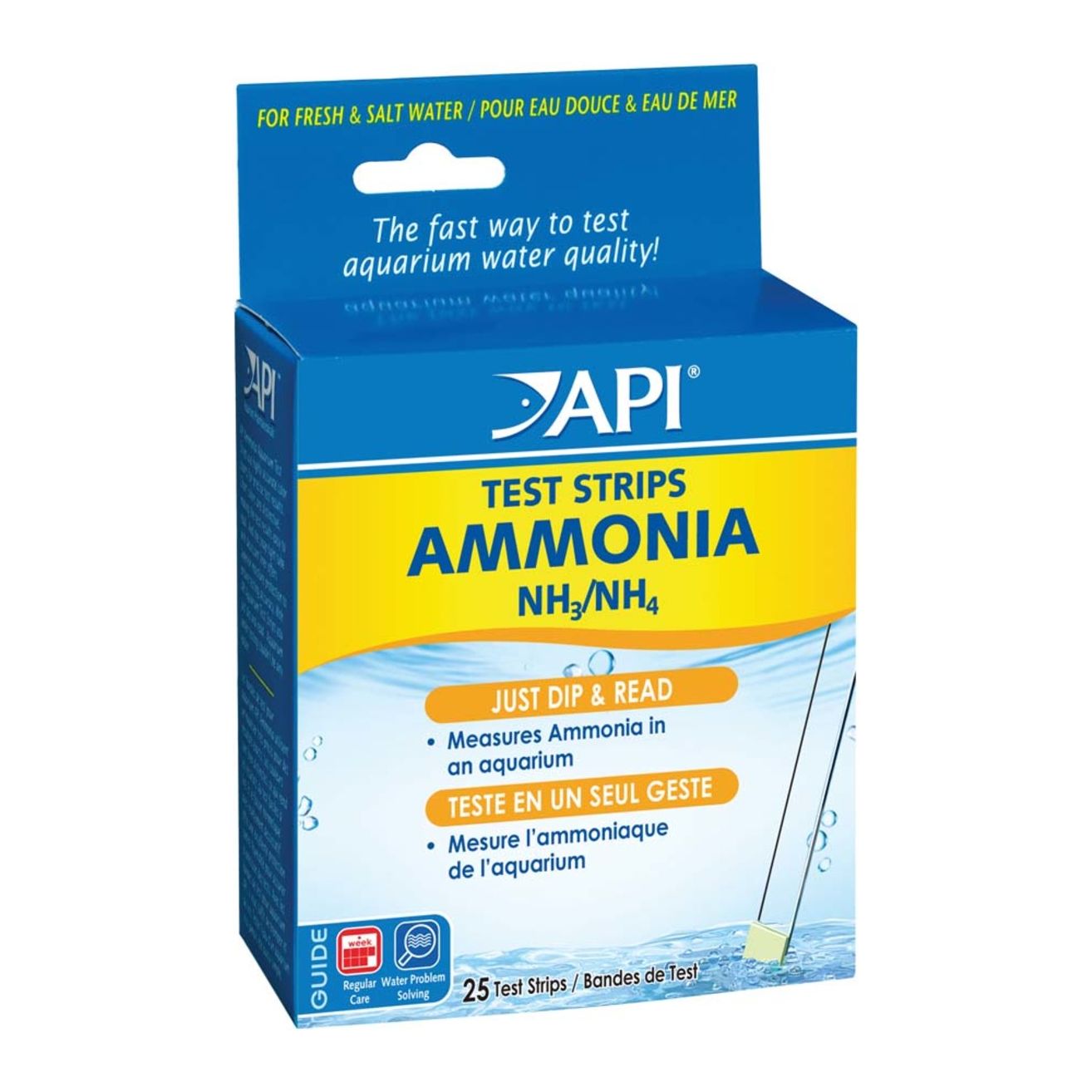 API Ammonia Freshwater Aquarium Test Strip