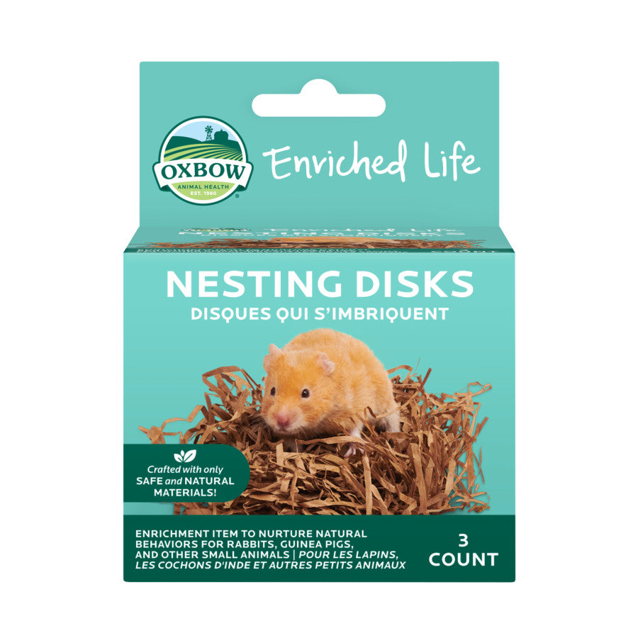 Oxbow Animal Health Enriched Life Small Animal Nesting Disks