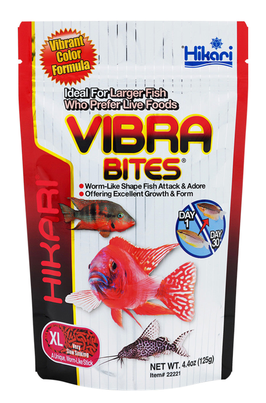 Hikari USA XL Vibra Bites Tropical Fish Food