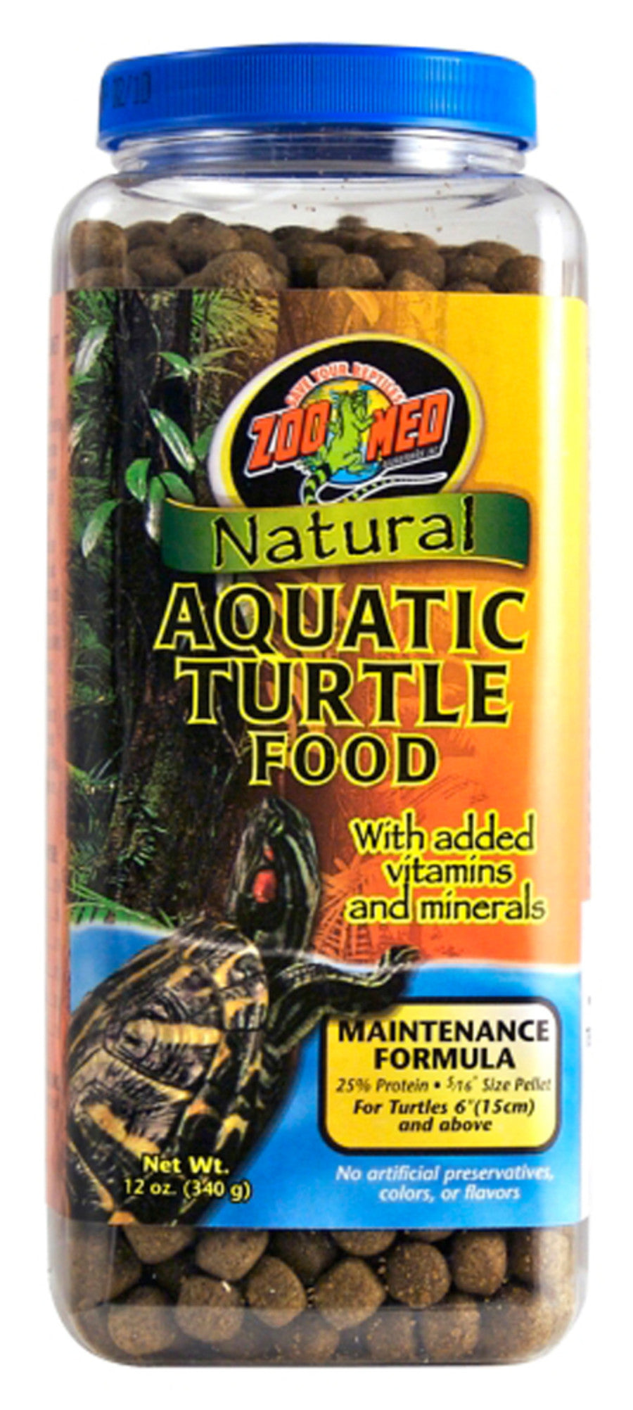 Zoo Med Aquatic Turtle Food Maintenance Formula Dry Food