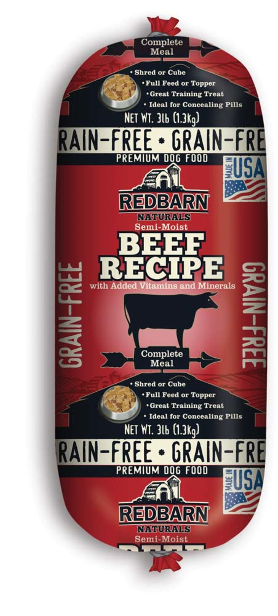 Redbarn Pet Products Grain Free Dog Food Roll