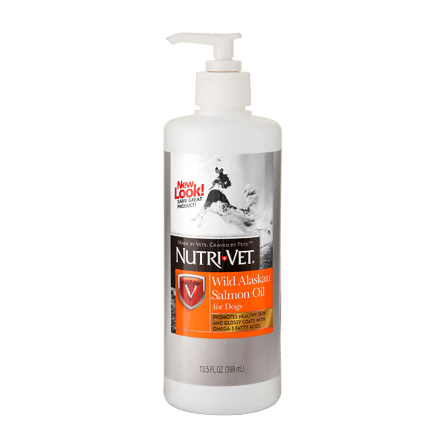 Nutri-Vet Wild Alaskan Salmon Oil for Dogs