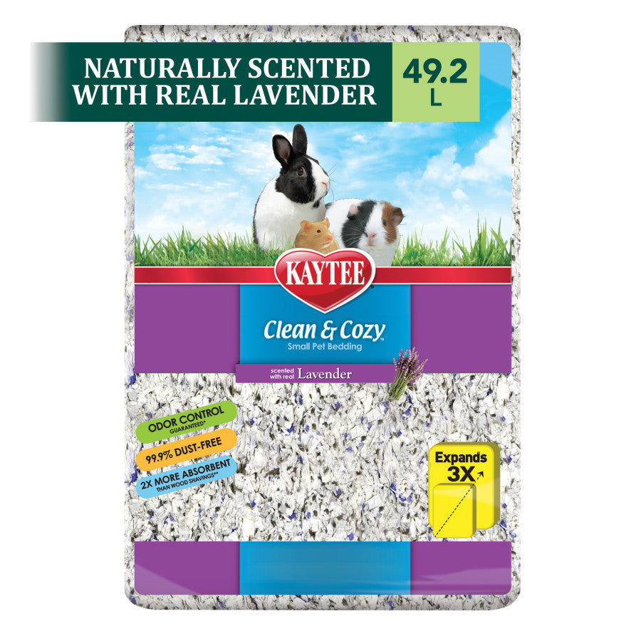 Kaytee Clean & Cozy Lavender Bedding