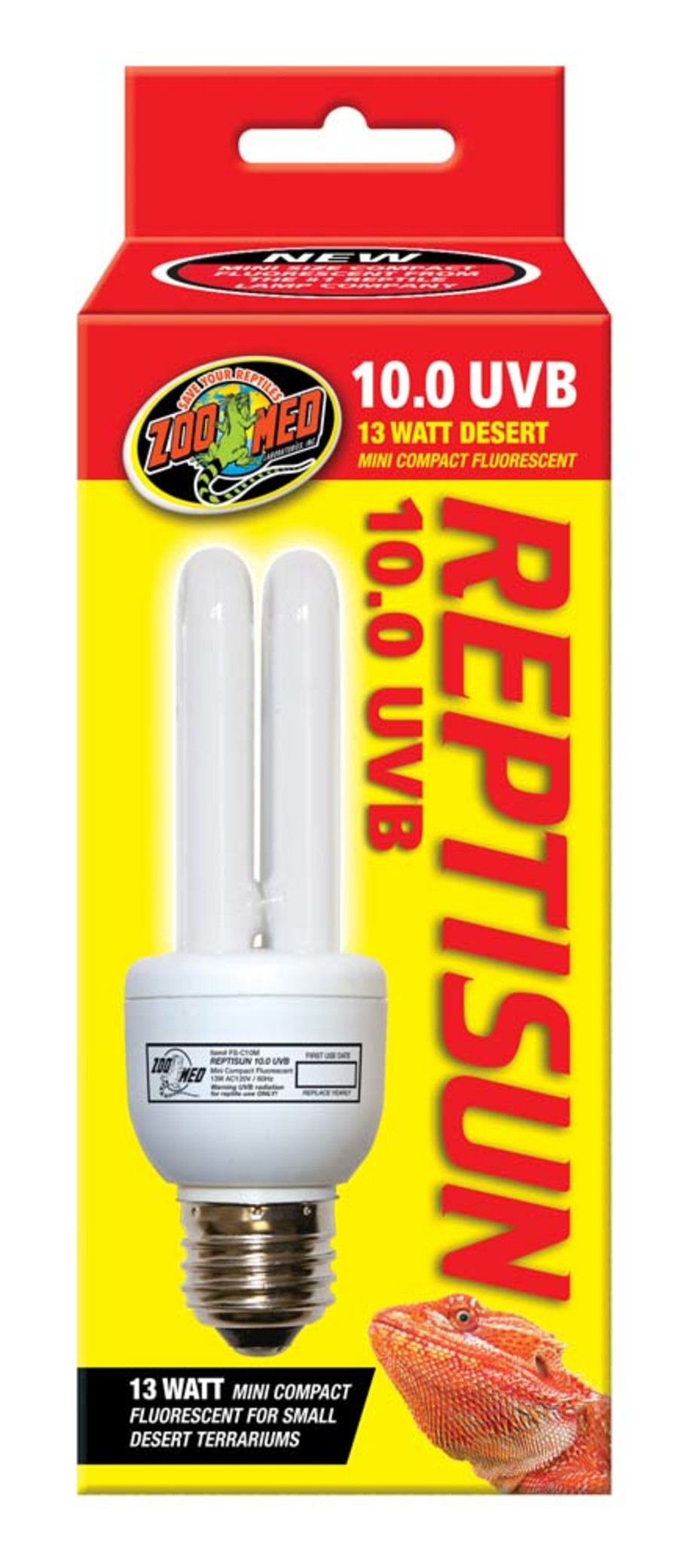 Zoo Med ReptiSun 10.0 UVB Desert Compact Fluorescent Lamp