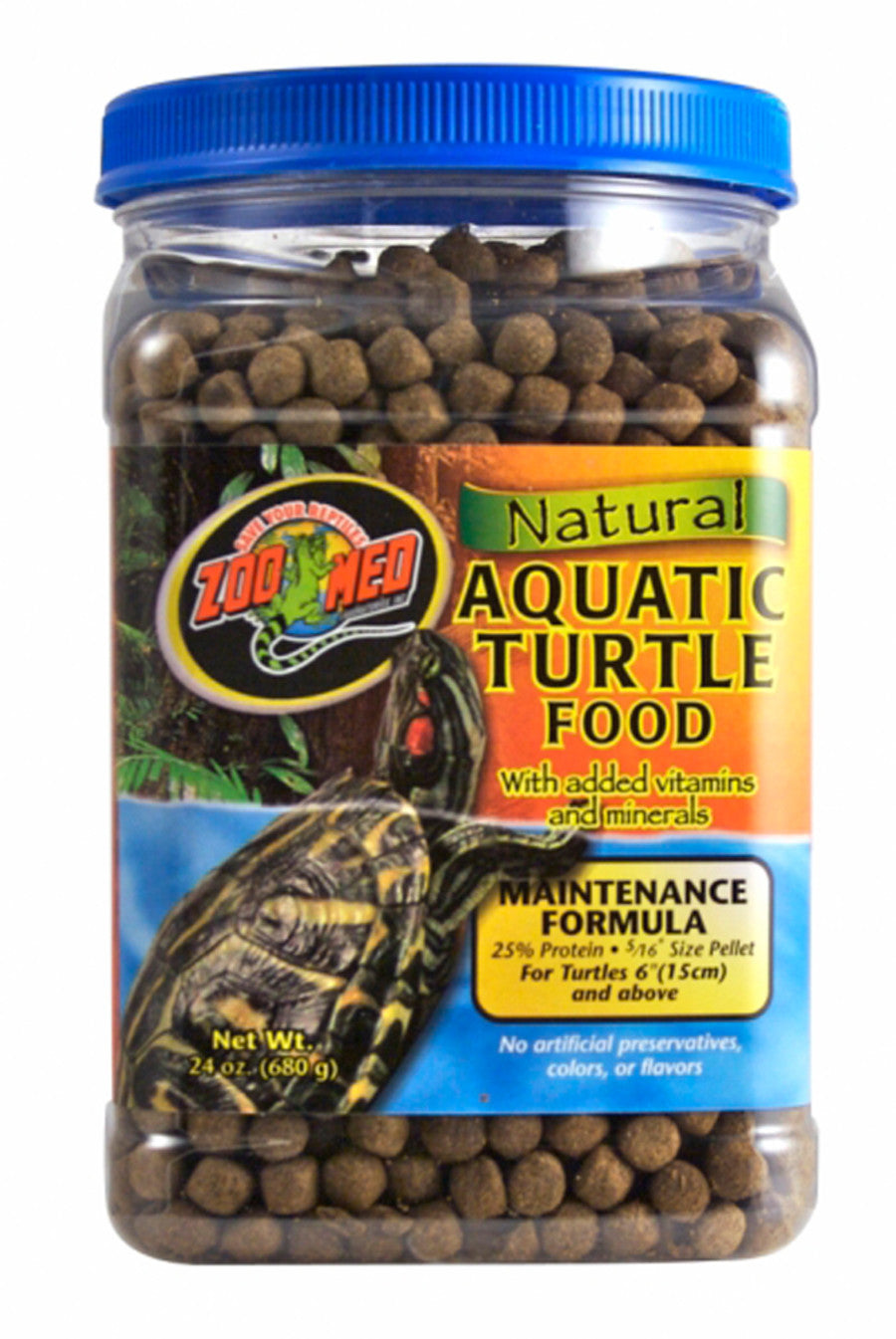 Zoo Med Aquatic Turtle Food Maintenance Formula Dry Food