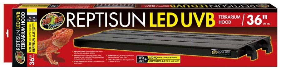 Zoo Med ReptiSun T5 LED UVB Terrarium Hood