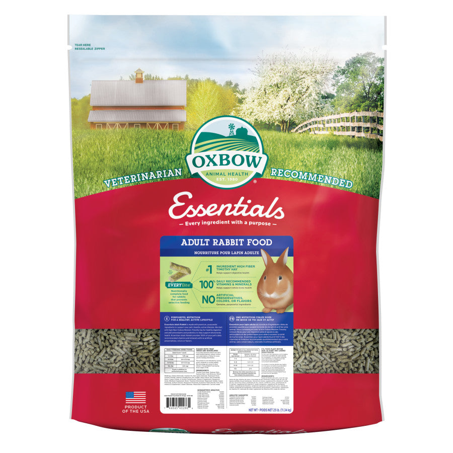 Oxbow Animal Health Essentials Adult Rabbit Food