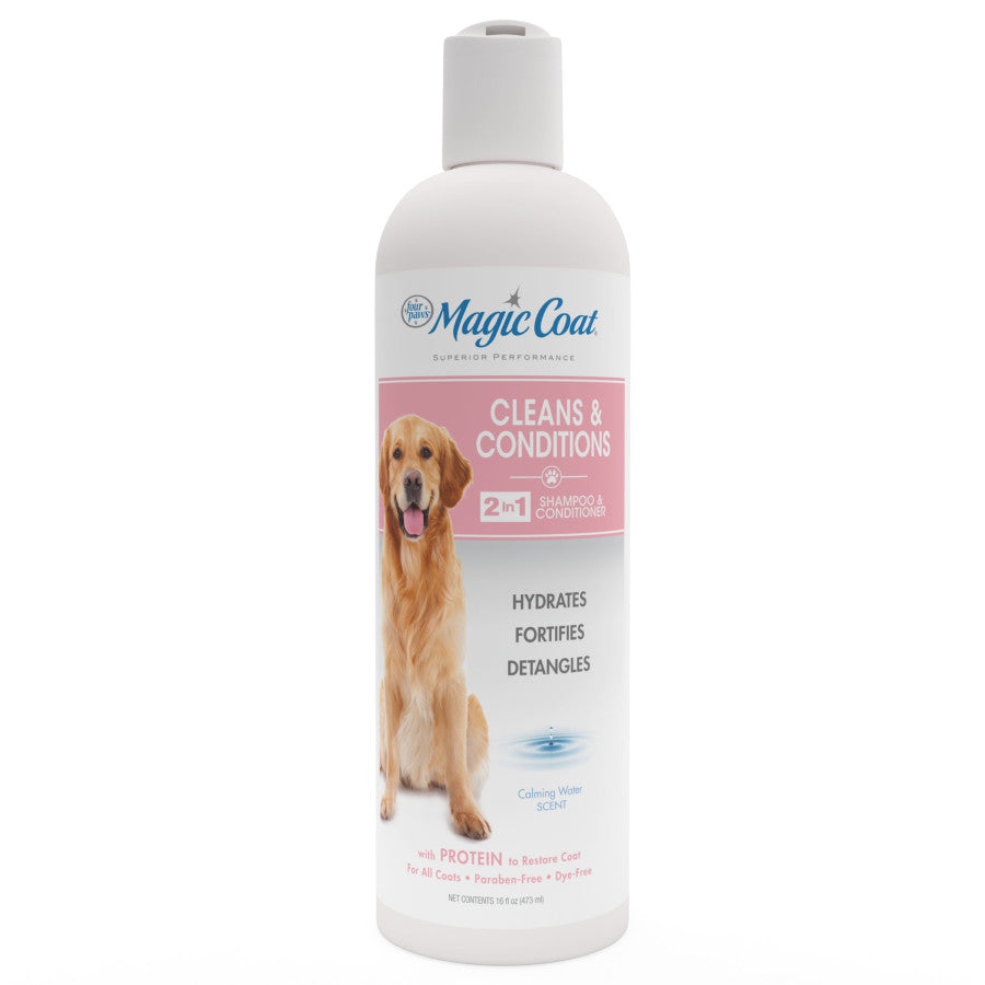 Four Paws Magic Coat Cleans & Conditions Dog 2 in 1 Shampoo and Conditioner