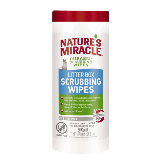 Nature's Miracle Litter Box Scrubbing Wipes