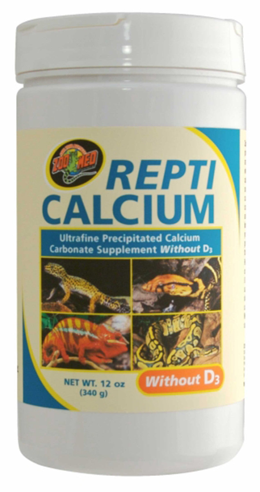 Zoo Med Repti Calcium without Vitamin D3 Reptile Supplement