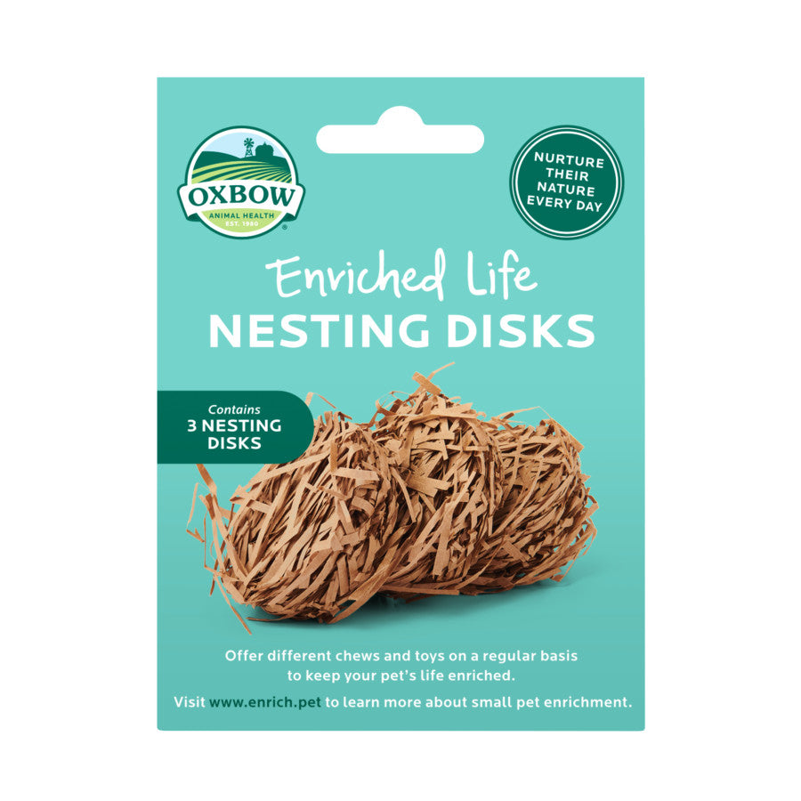 Oxbow Animal Health Enriched Life Small Animal Nesting Disks