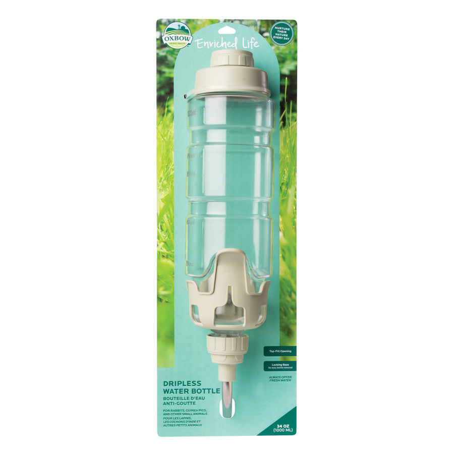 Oxbow Animal Health Enriched Life Dripless Water Bottle