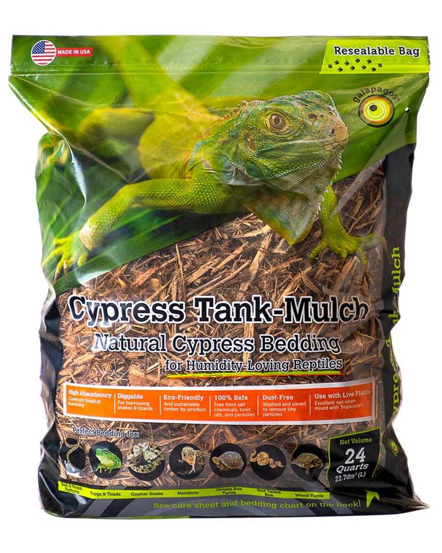 Galapagos Cypress Tank Mulch Natural Cypress Bedding Substrate