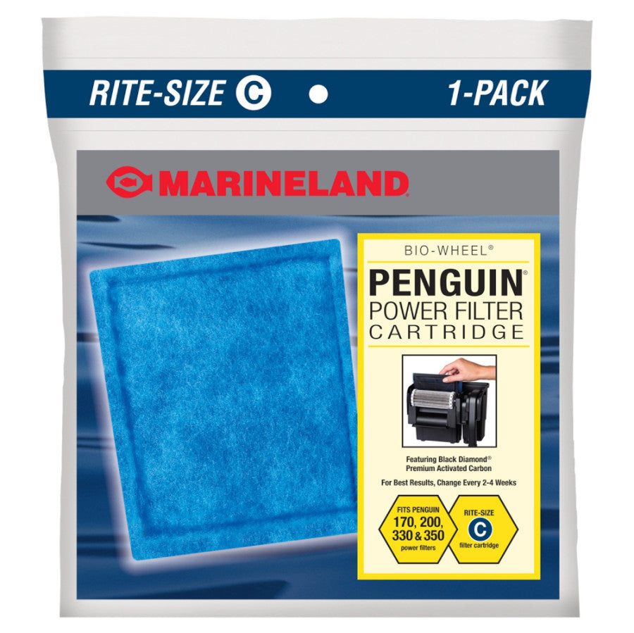 Marineland Replacement Cartridge for Penguin 200B, 350B, 170B, and 330B Power Filters