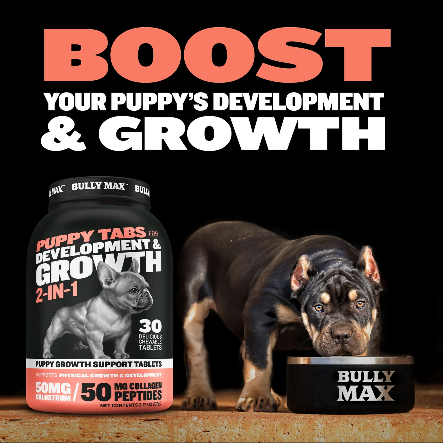 PUPPY TABS FOR DEVELOPMENT & GROWTH