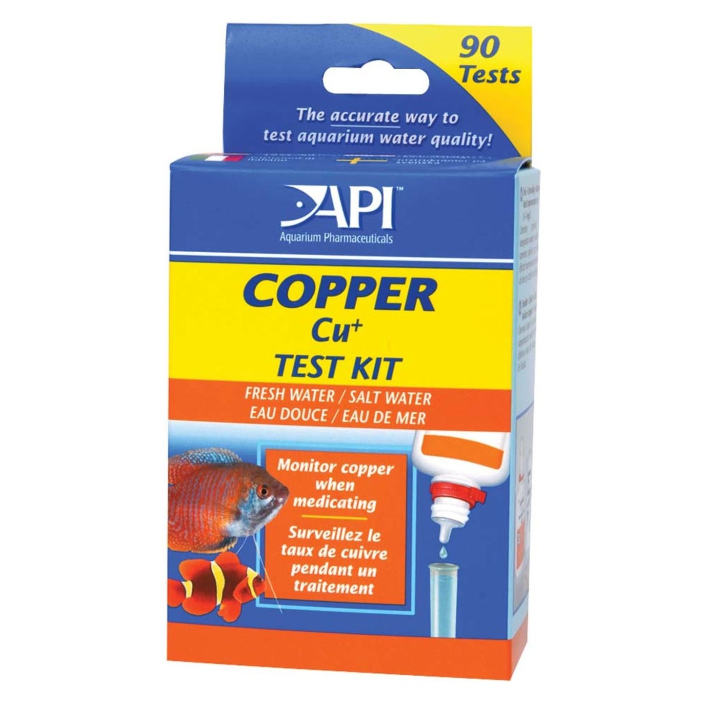 API Copper Test Kit for Freshwater and Saltwater Aquarium