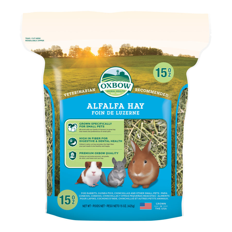 Oxbow Animal Health Alfalfa Hay Small Animal Treat