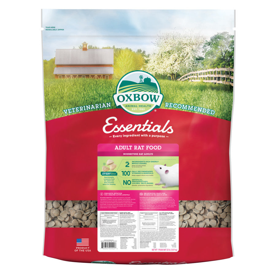 Oxbow Animal Health Essentials Adult Rat Food