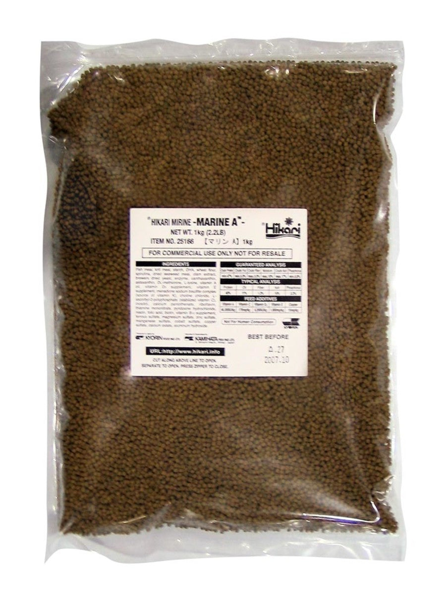 Hikari USA Marine A Pellets Slow Sinking Fish Food