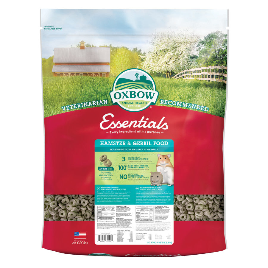 Oxbow Animal Health Essentials Hamster & Gerbil Food