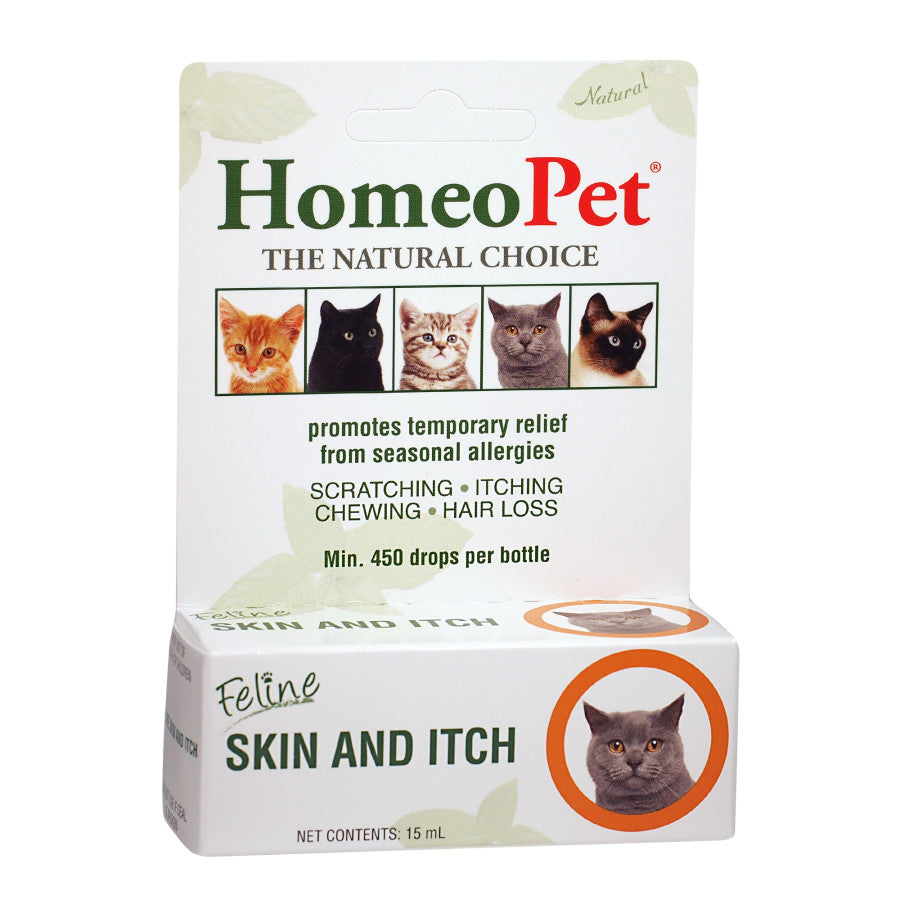 HomeoPet Feline Skin & Itch Care