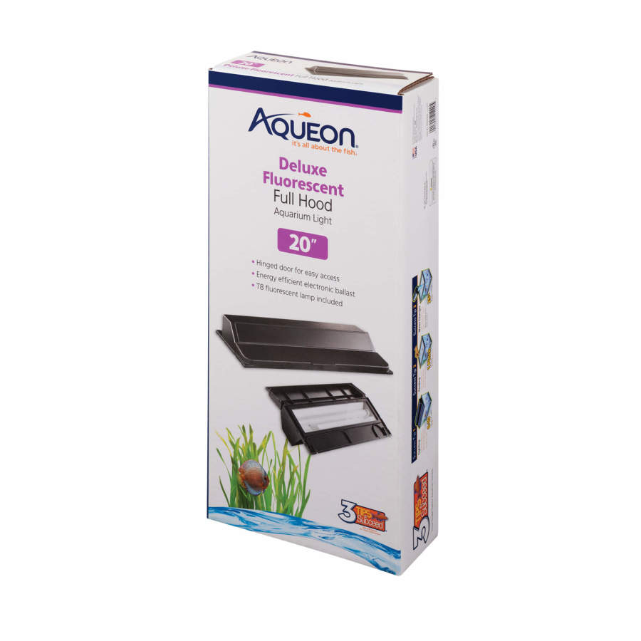 Aqueon T8 Fluorescent Deluxe Full Hoods