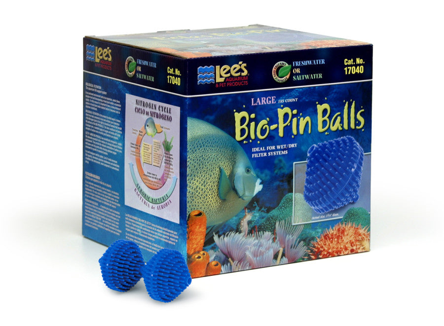 Lee's Aquarium & Pet Products Bio-Pin Ball Filter Media