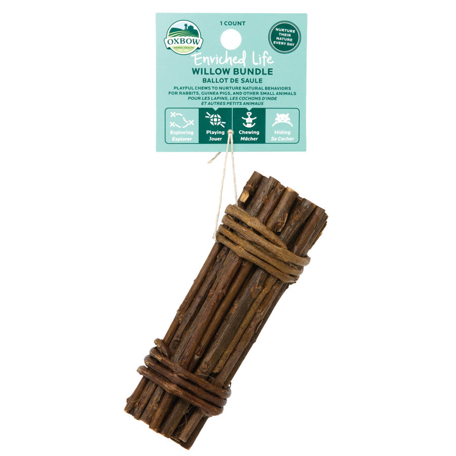 Oxbow Animal Health Enriched Life Willow Bundle Small Animal Toy