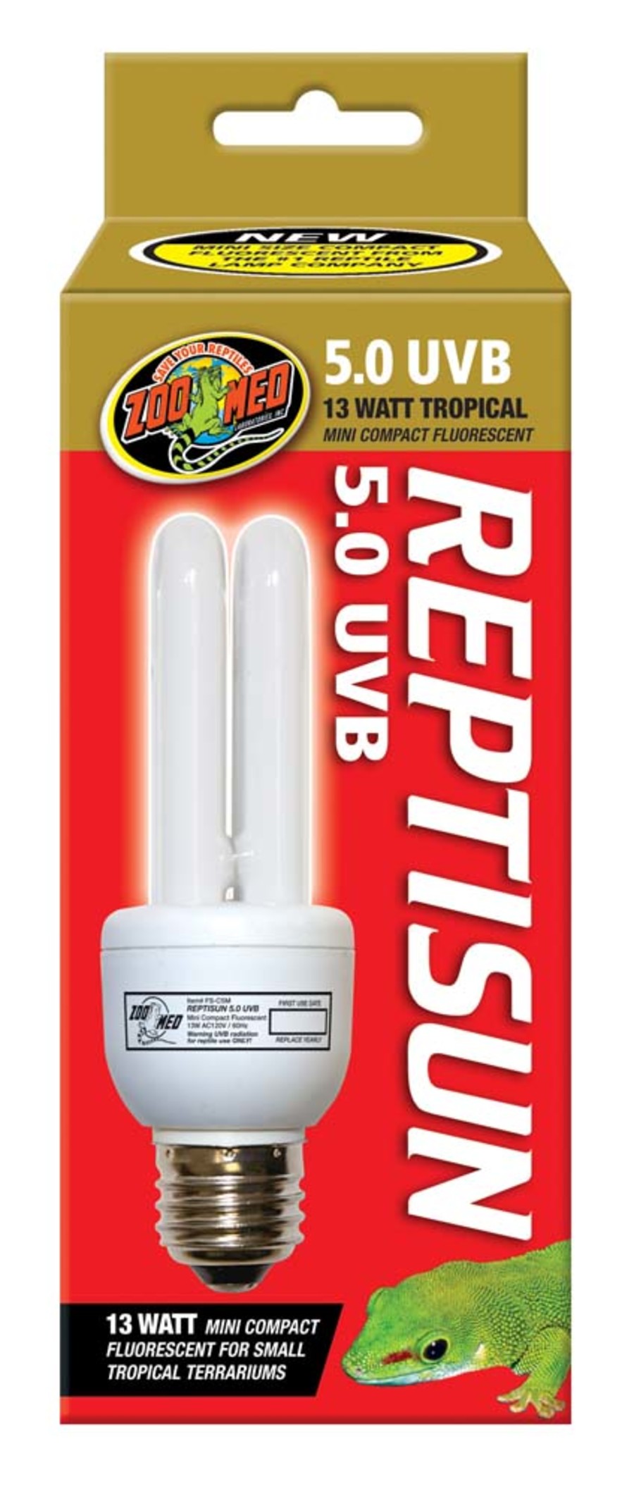 Zoo Med ReptiSun 5.0 UVB Tropical Compact Fluorescent Lamp