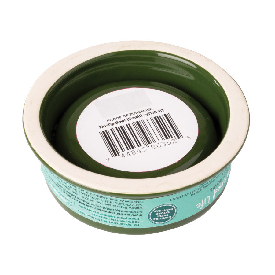 Oxbow Animal Health Enriched Life No Tip Small Animal Bowl