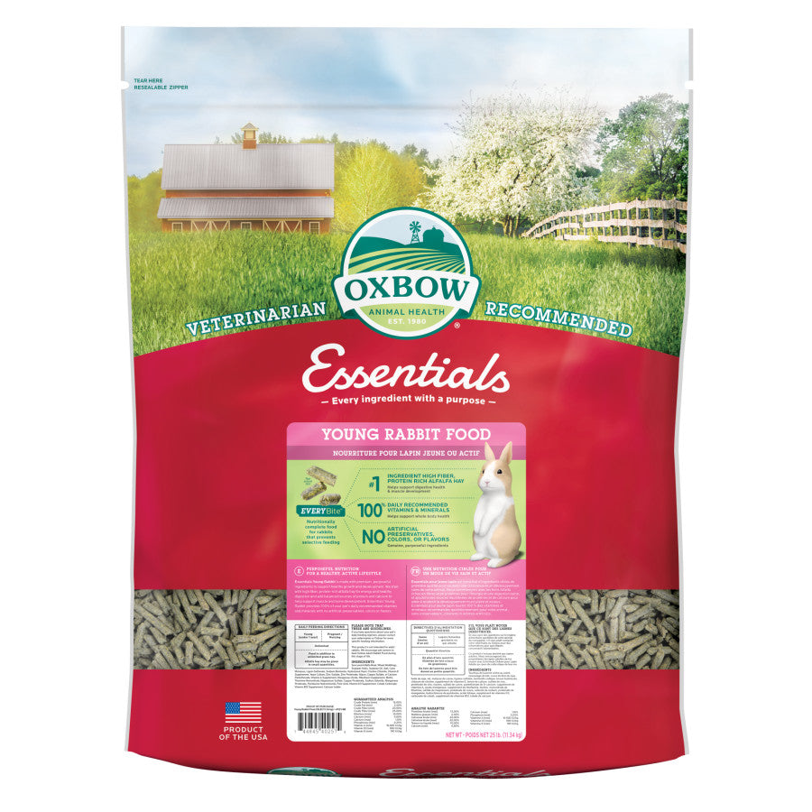 Oxbow Animal Health Essentials Young Rabbit Food