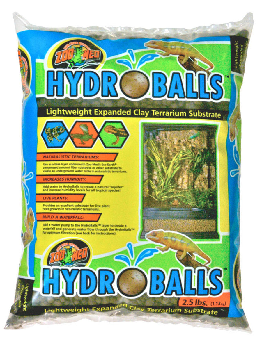 Zoo Med HydroBalls Expanded Clay Terrarium Substrate